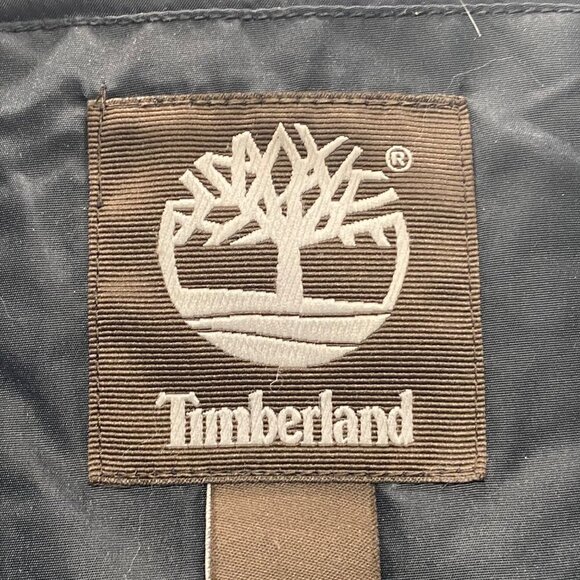 Timberland Vest Jacket Men’s XL Brown/Navy - Picture 8 of 10